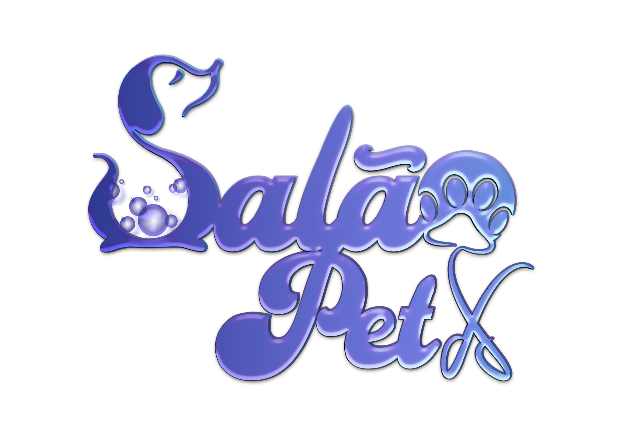 Logo Salão Pet X